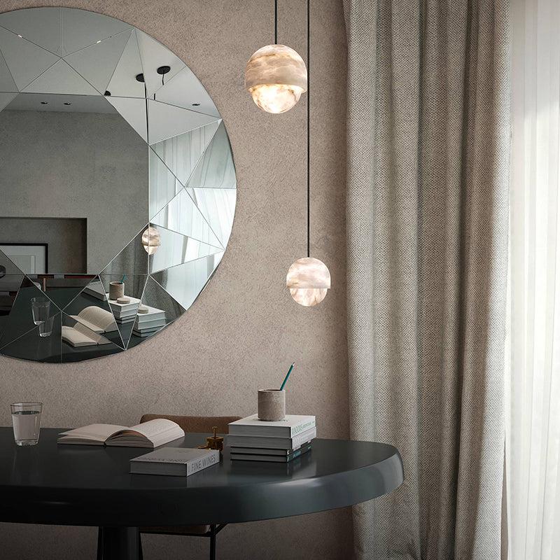 Alabaster Art Nice Pendant Light - Image 3