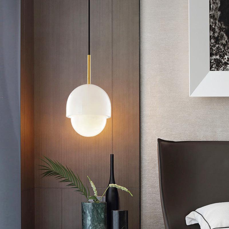 Alabaster Art Pendant Light - Image 3
