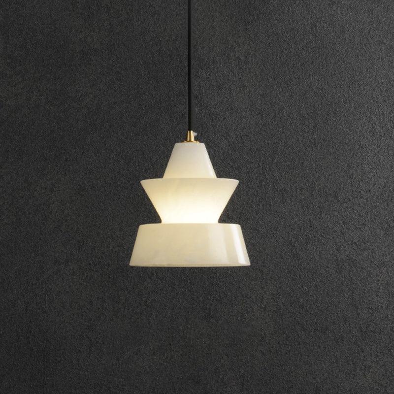 Alabaster Small Art Pendant - Image 5