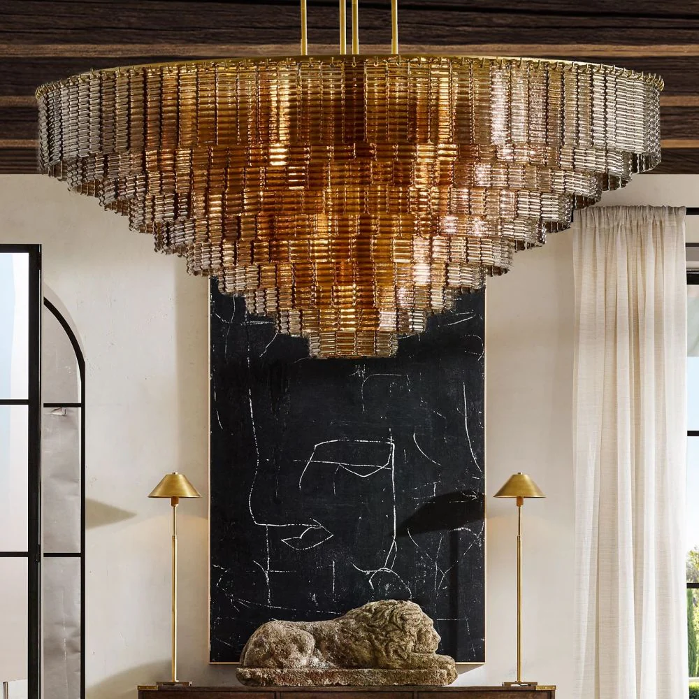 Maisty Glass Round Chandelier - Image 15