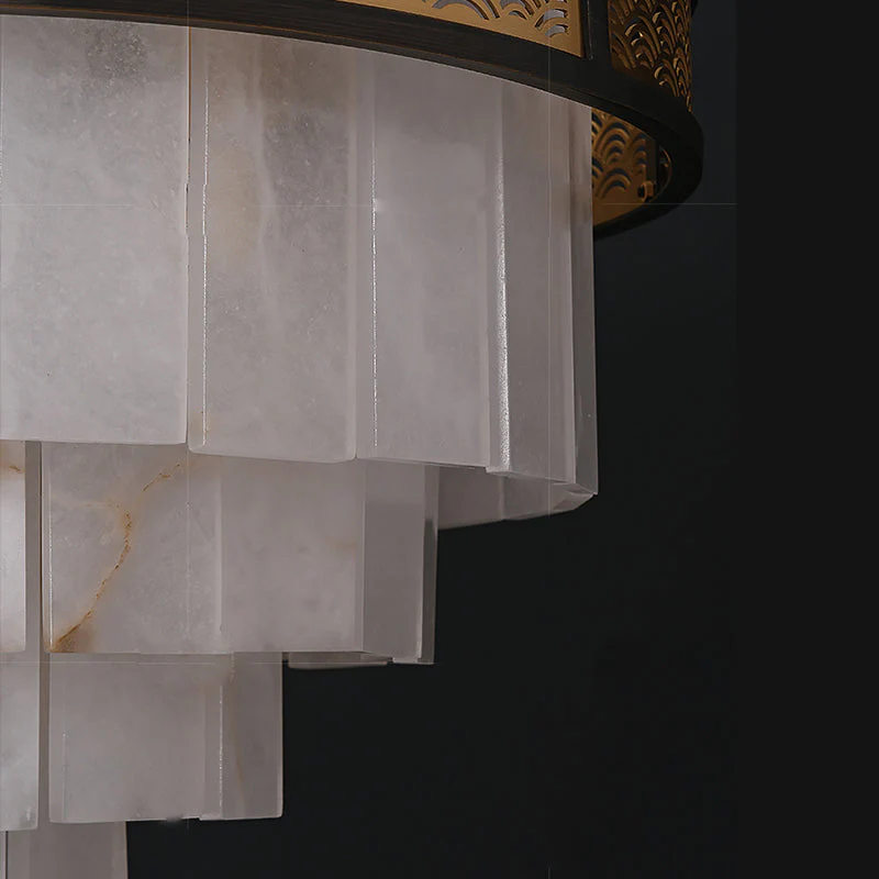 Marble Lorry Multi-layer Classic Chandelier - Image 5