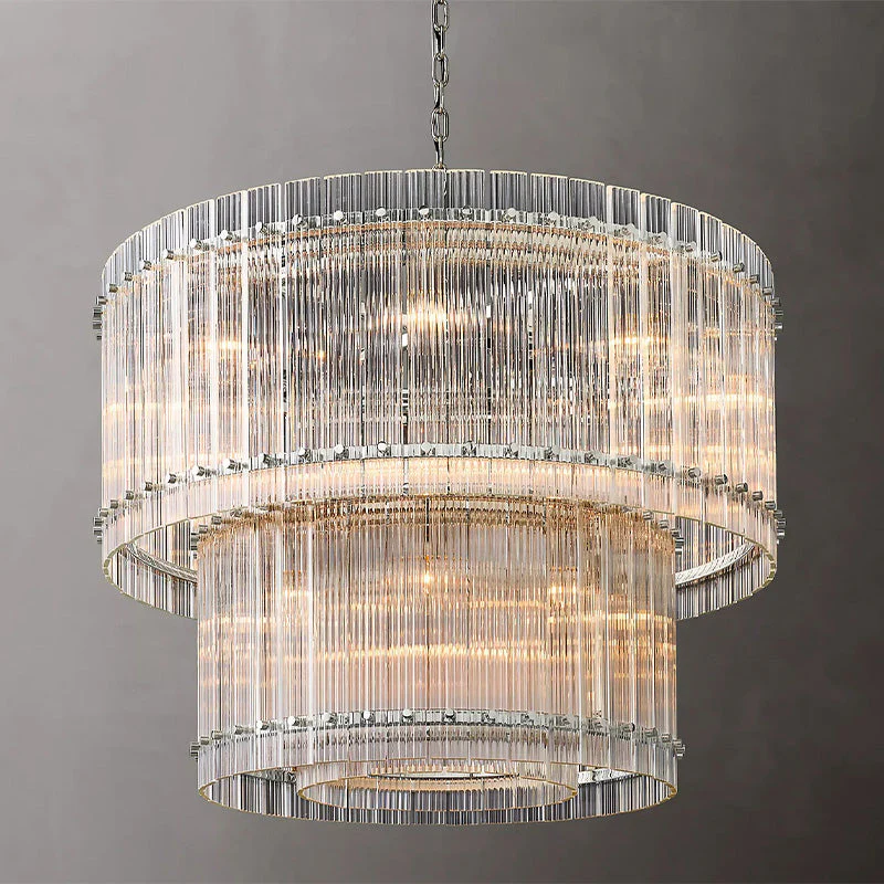 Mearin 2-Tier Round Chandelier 37" - Image 5