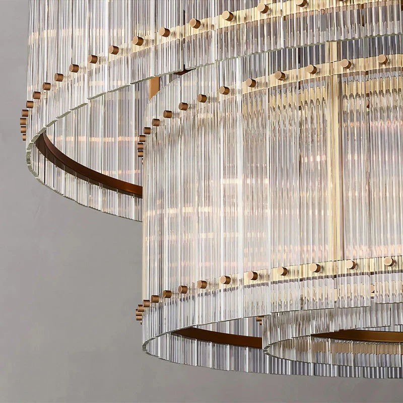 Mearin 2-Tier Round Chandelier 60" - Image 6