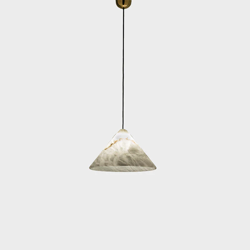 Modern Alabaster Kitchen Island Pendant Light - Image 4