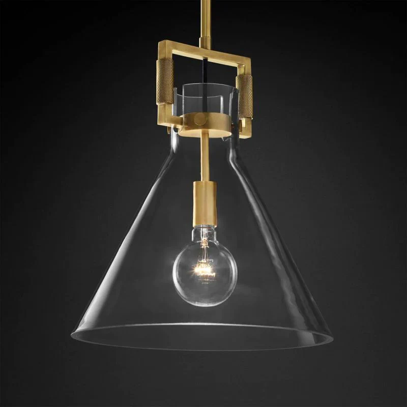 Mriani Glass Funnel Island Pendant - Image 4