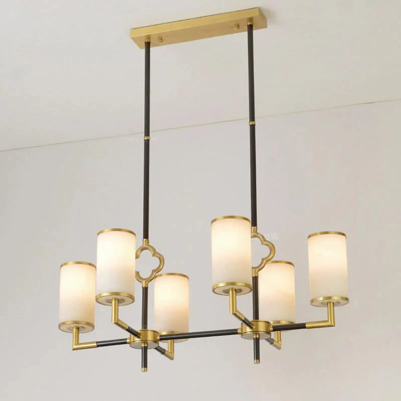 Multi-layer Branda Alabaster Round chandelier - Image 6
