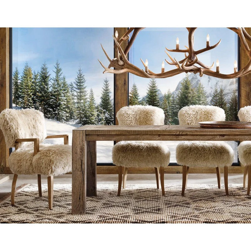 Natural Antler Chandelier 66" - Image 5