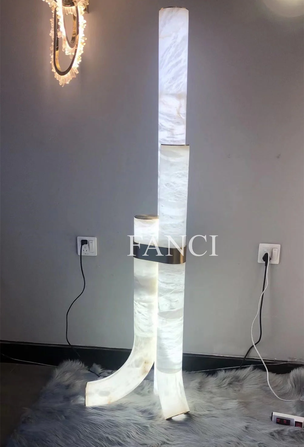 Nova Alabaster Floor Lamp - Image 4