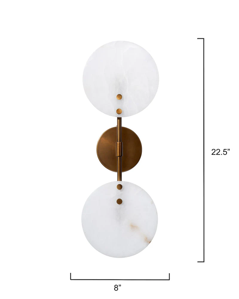 Oracle Alabaster Sconce - Image 4
