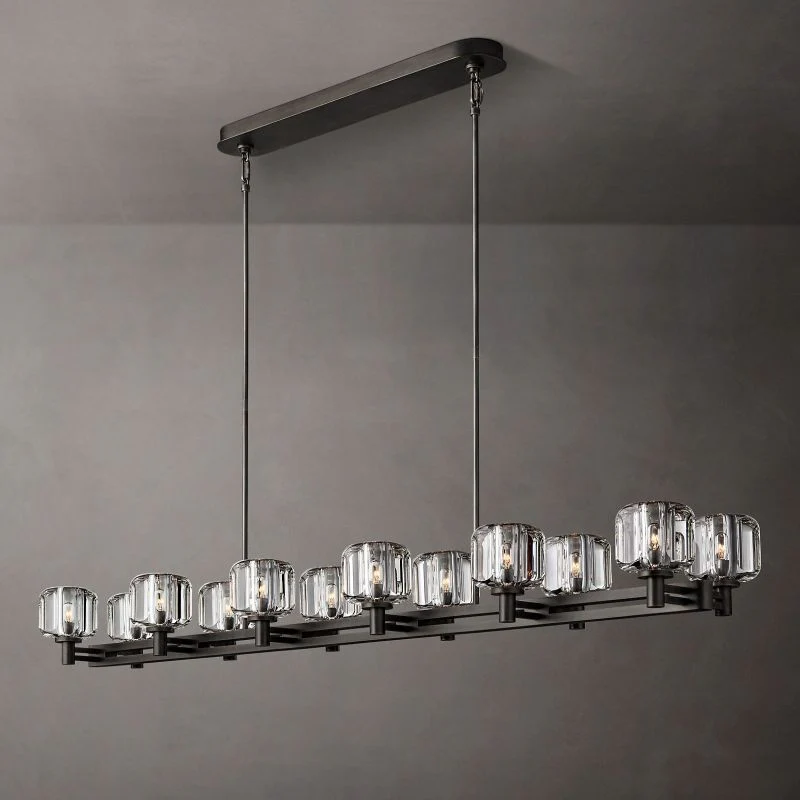 Pindy Crystal Linear Chandelier - Image 14