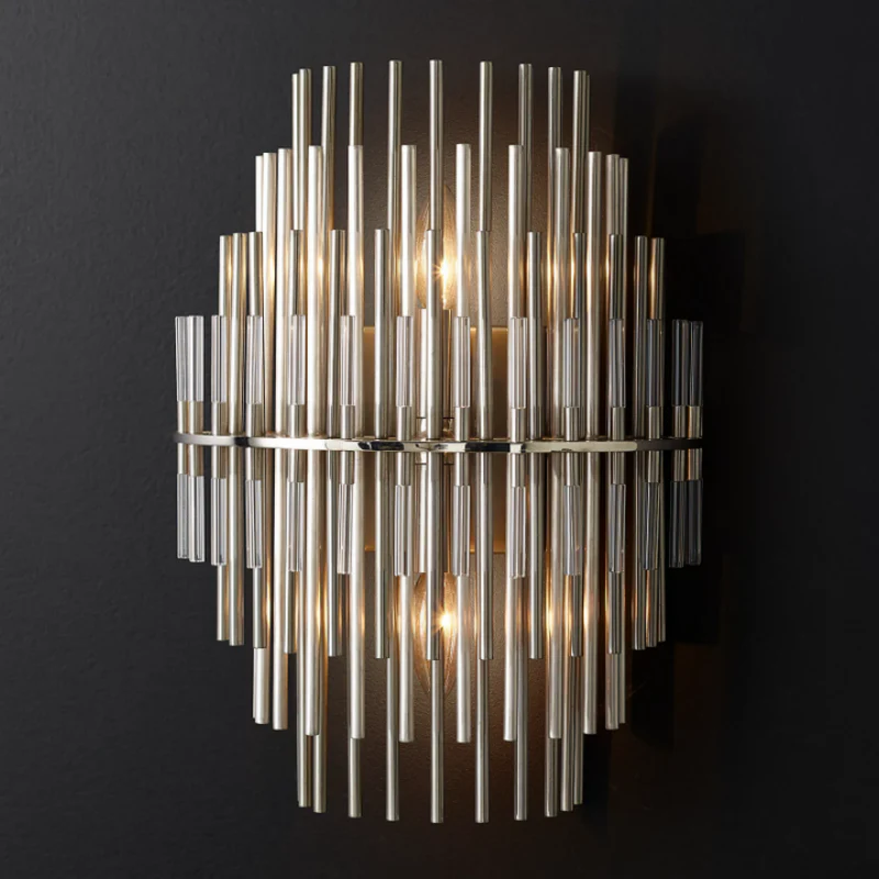 Pouril Industrial Wind Metal Tubes Wall Sconce - Image 6