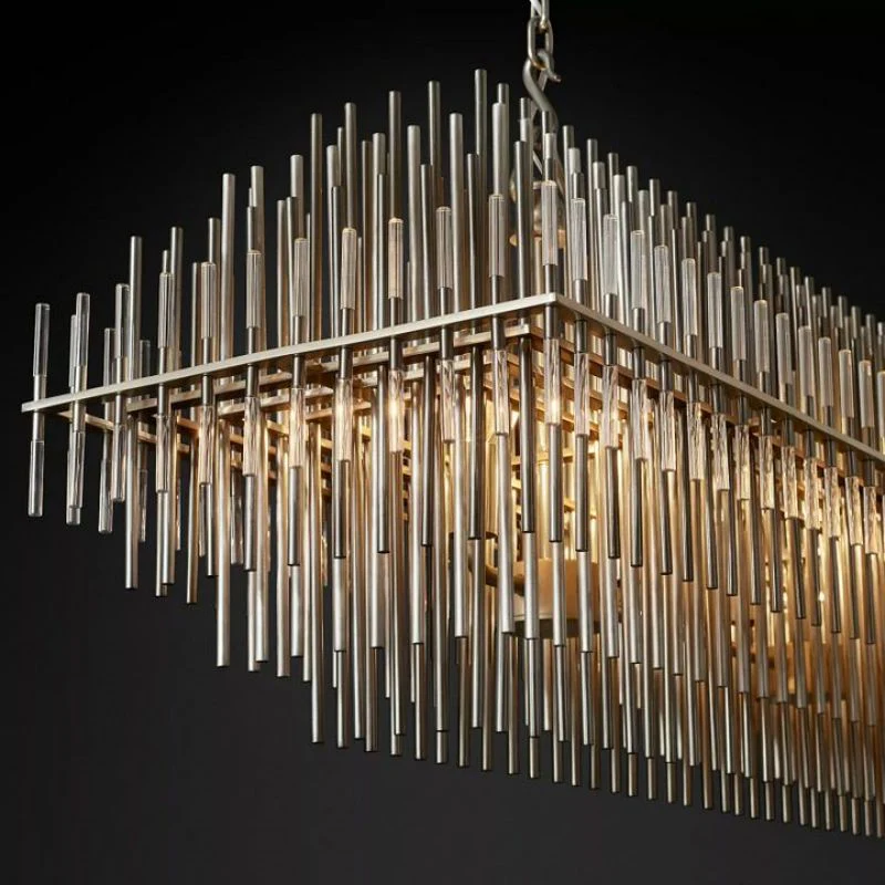 Pouril Rectangular Chandelier 54" - Image 4