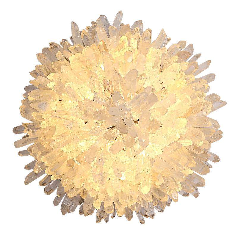 Primary Crystal Cluster Wall Sconce - Image 5
