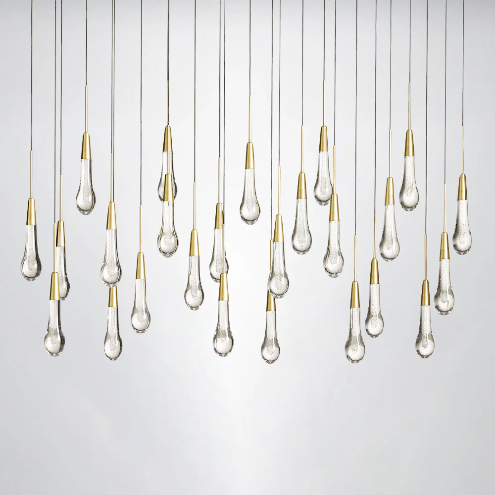 Rain Linear Chandelier - Image 9