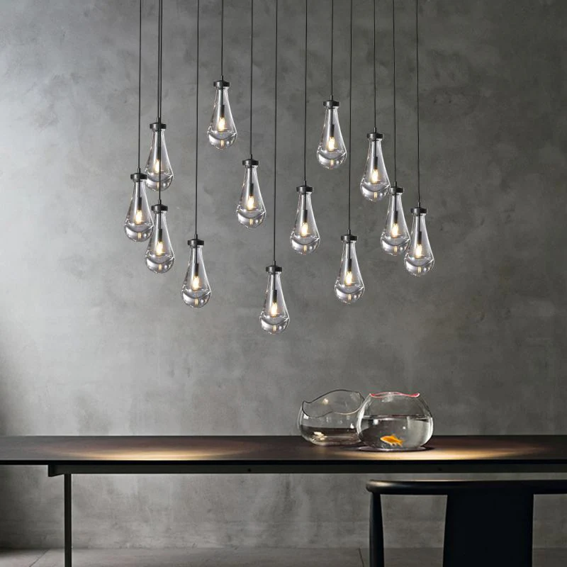 Raindrop Rectangle Chandelier - Image 5