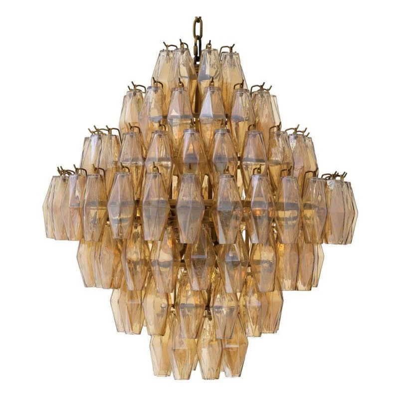 Rivelyn Glass Large Pndant Chandelier - Image 3