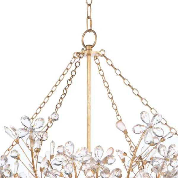 Ruisha 6 Lights Round Chandelier - Image 6