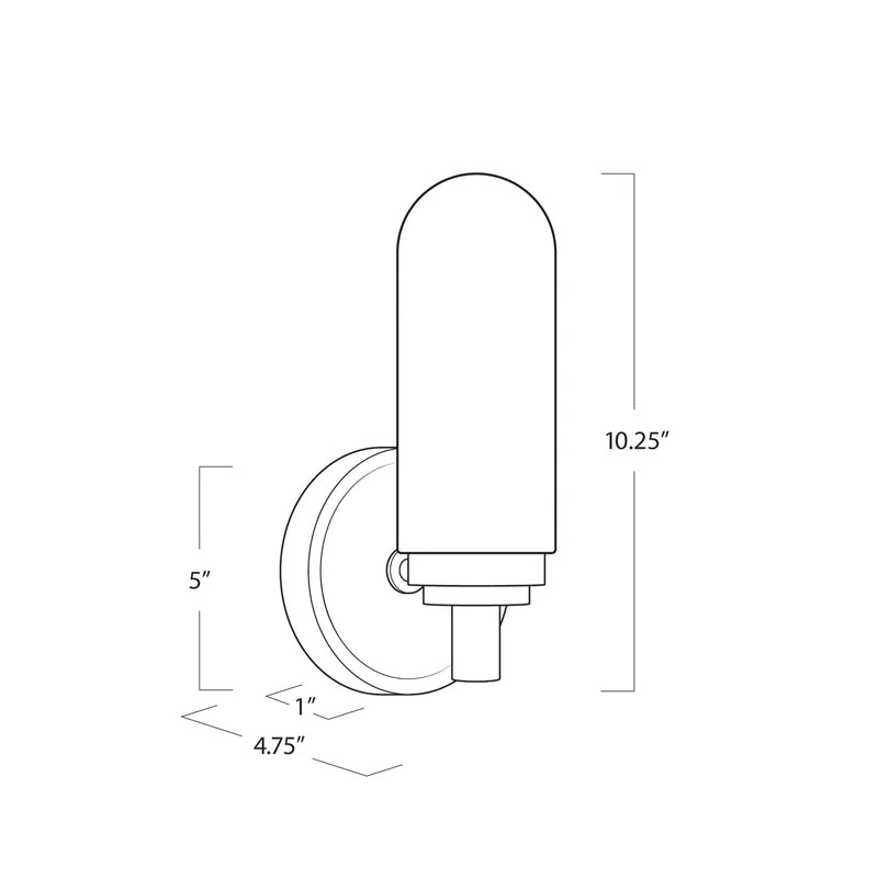 Salon Alabaster Single Sconce - Image 4