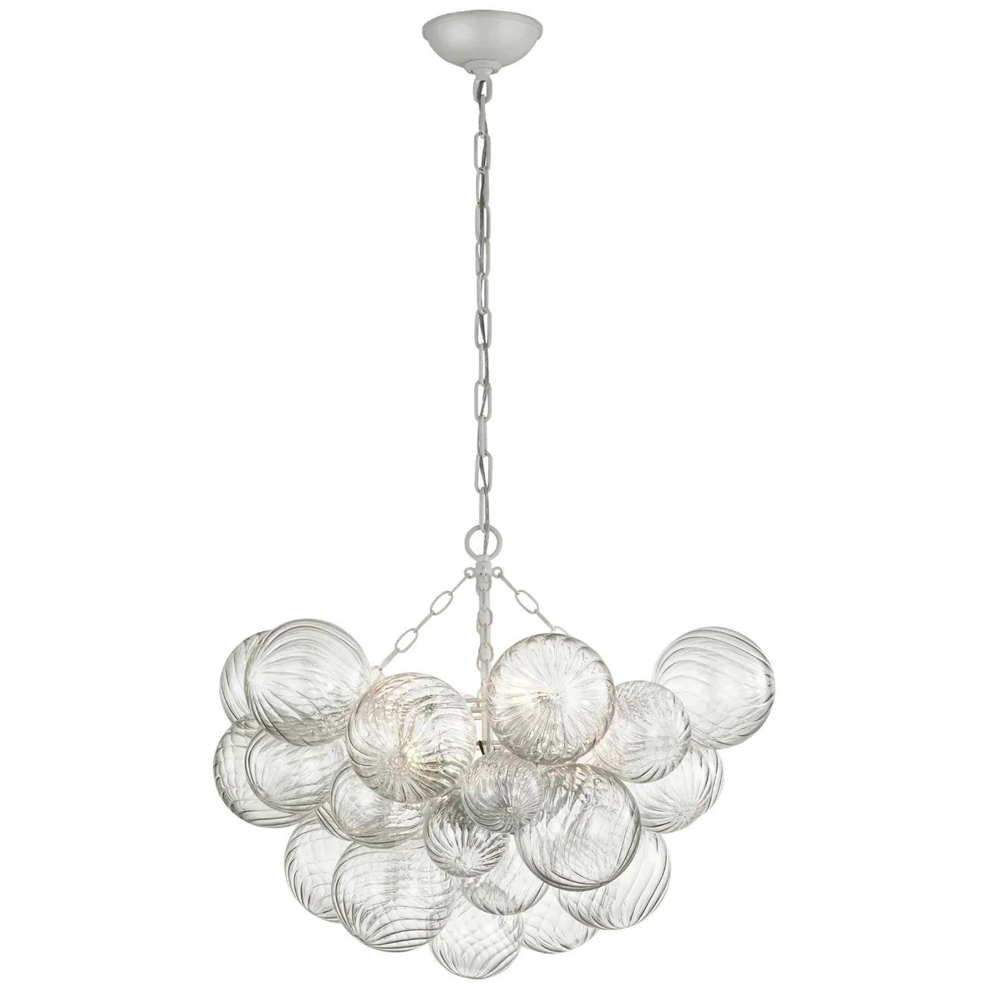 Talian Glass  Round Chandelier 30" - Image 3