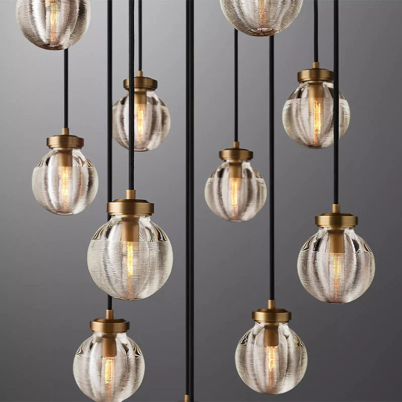 Tantasy Pearl Ball Round Chandelier 22" - Image 4
