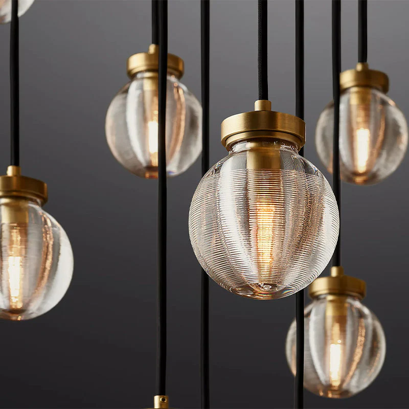 Tantasy Pearl Ball Round Chandelier 60" - Image 4