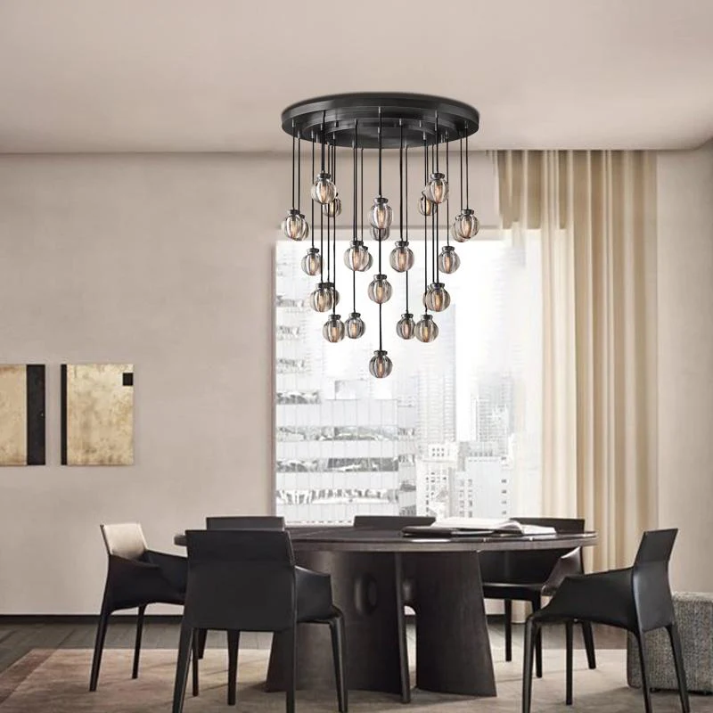 Tantasy Pearl Ball Round Chandelier 60" - Image 7