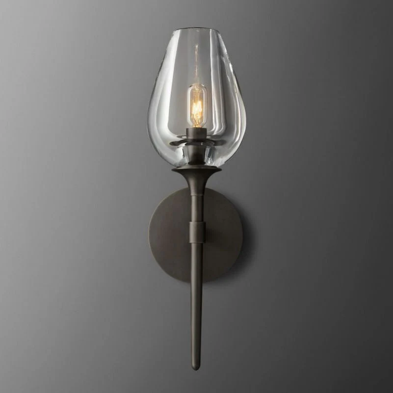 Tulip Glass Single Sconce - Image 4