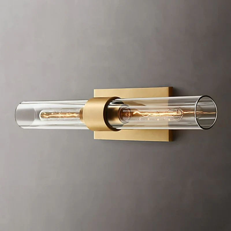 Vella Modern Fashion Glass Linear Sconce 23"H - Image 3