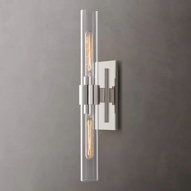 Vella Modern Fashion Glass Linear Sconce 23"H - Image 5