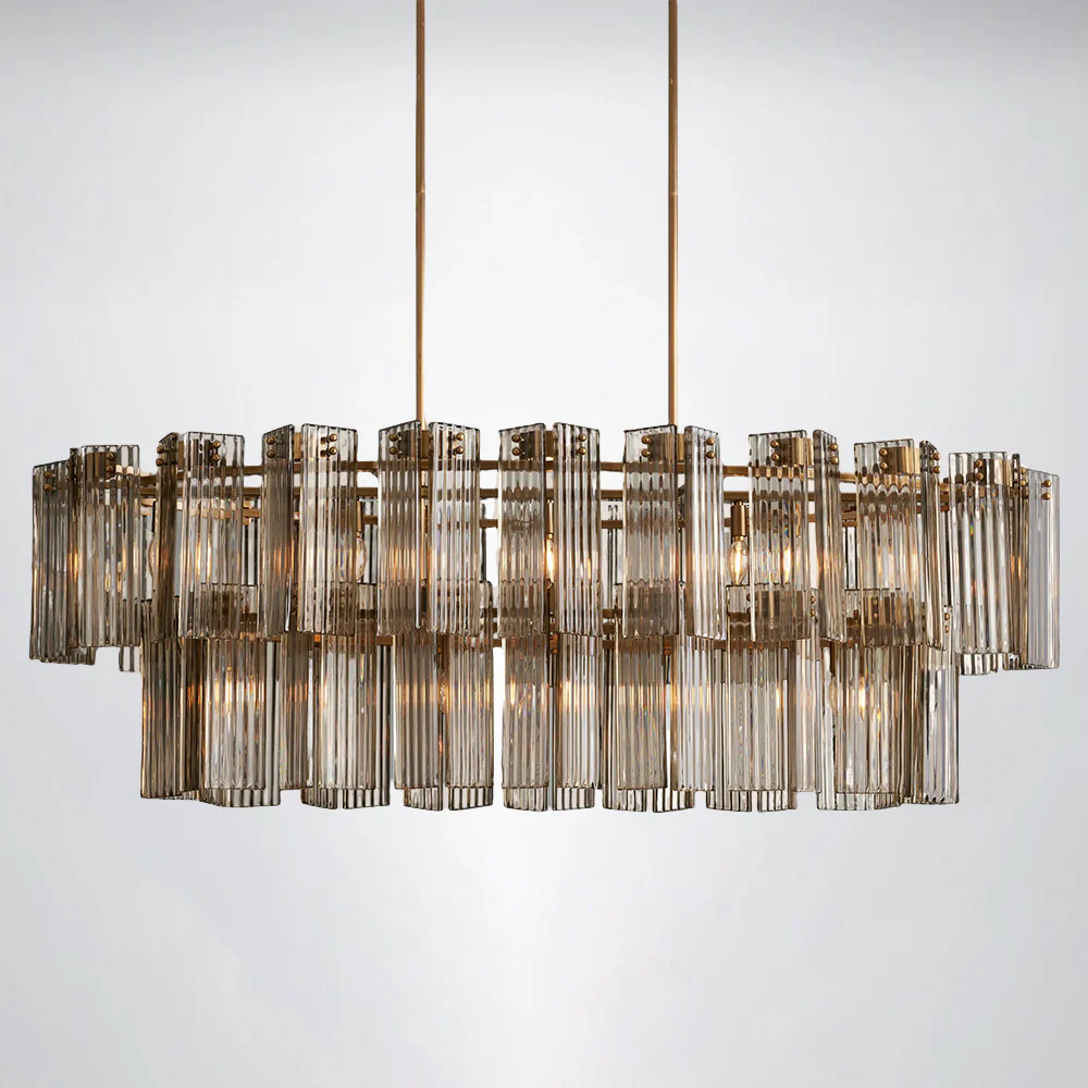 Velsie Oval Chandelier 51''63''72'' - Image 8