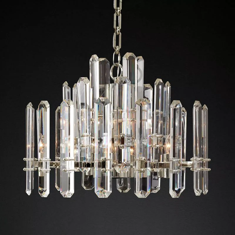 Wigail Prism Round Chandelier 24" - Image 4