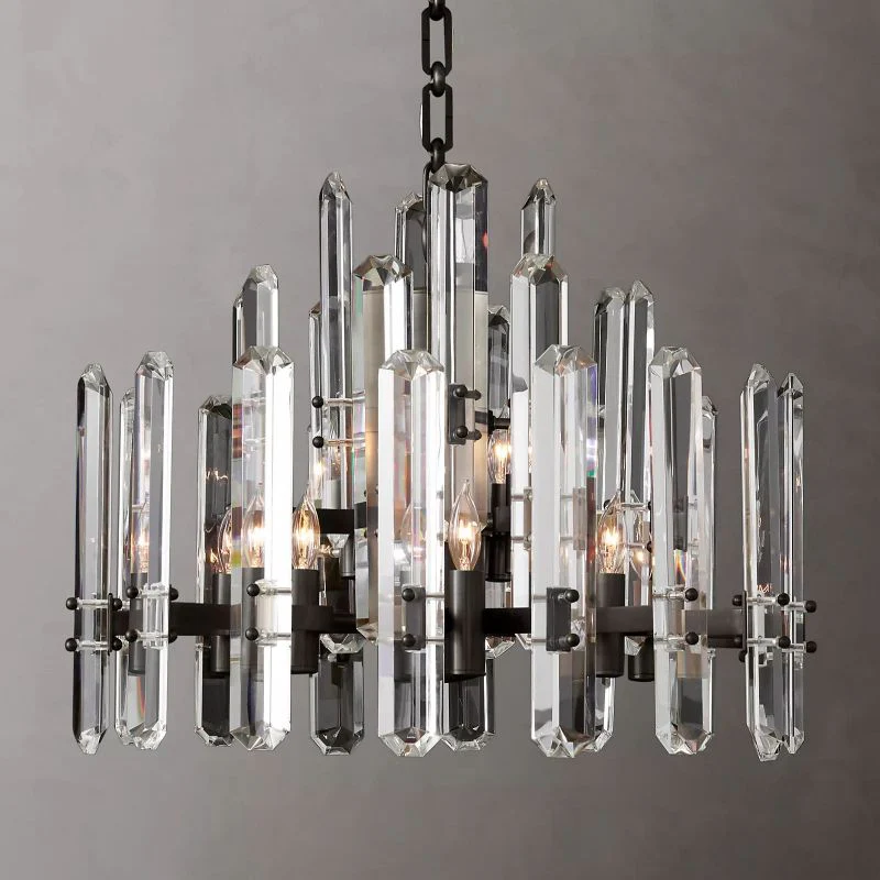Wigail Prism Round Chandelier 24" - Image 6