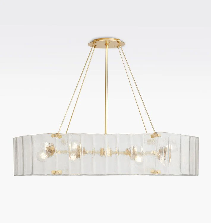 Willamette Glass Linear Chandelier 48'' - Image 5