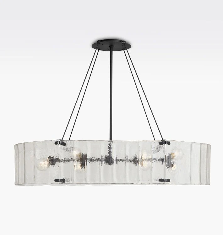 Willamette Glass Linear Chandelier 48'' - Image 6