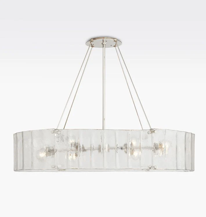 Willamette Glass Linear Chandelier 48'' - Image 7