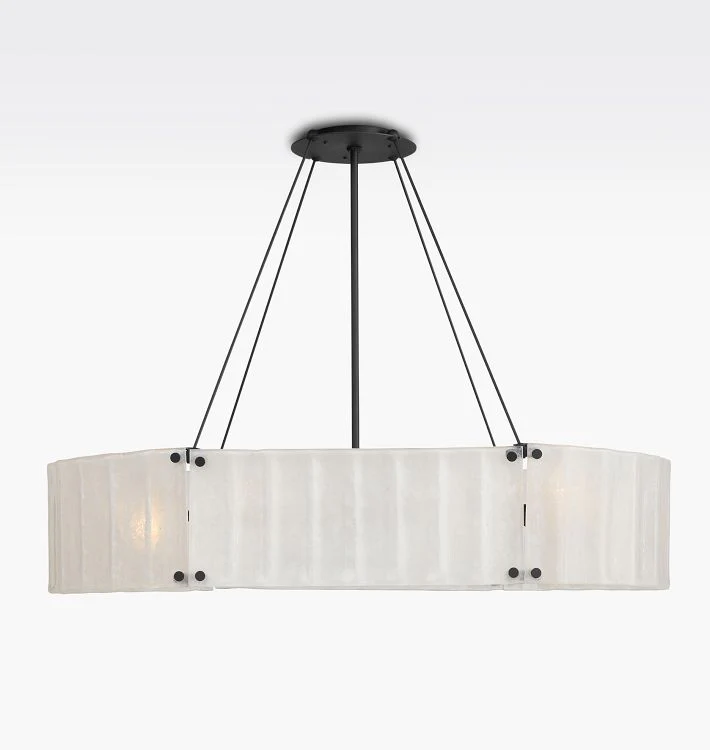 Willamette Glass Linear Chandelier 48'' - Image 9