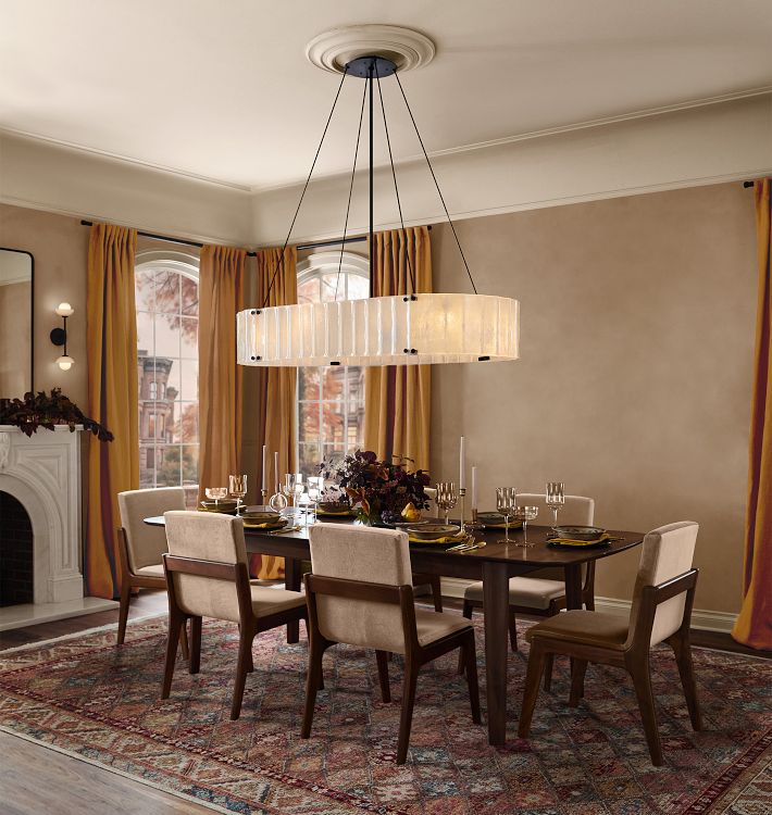 Willamette Glass Linear Chandelier 60'' - Image 14