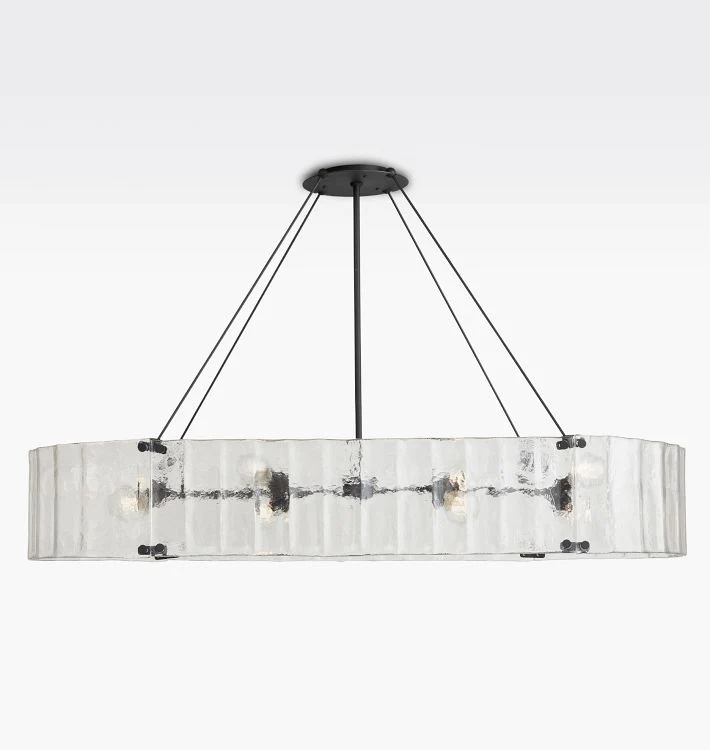 Willamette Glass Linear Chandelier 60'' - Image 6