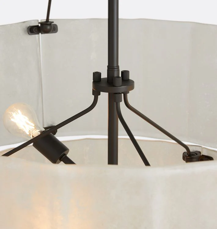 Willamette Glass Round Chandelier 2-Tier 32'' - Image 21