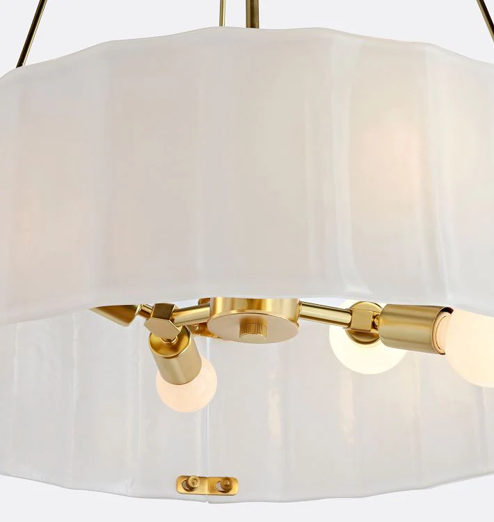 Willamette Glass Round Chandelier 24‘’ - Image 17