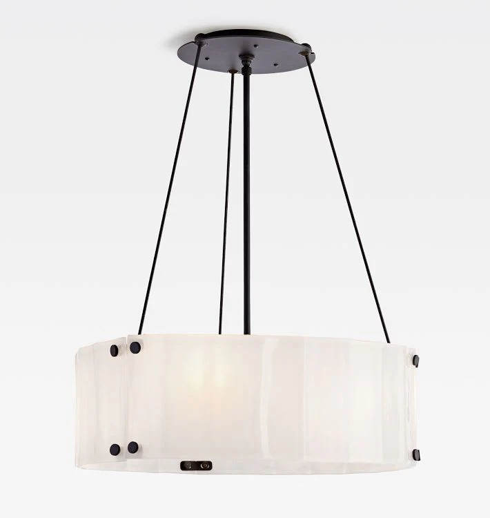 Willamette Glass Round Chandelier 24‘’ - Image 6