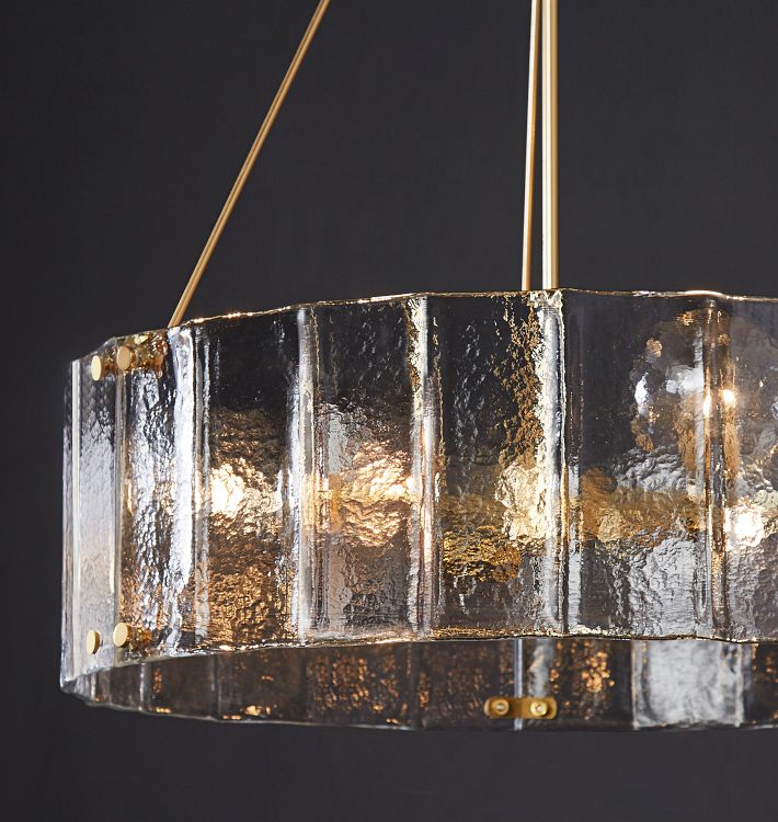 Willamette Glass Round Chandelier 32‘’ - Image 17
