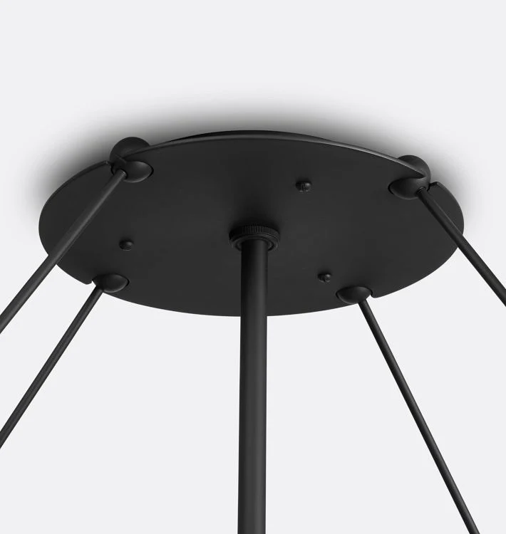 Willamette Glass Round Chandelier 48'' - Image 13