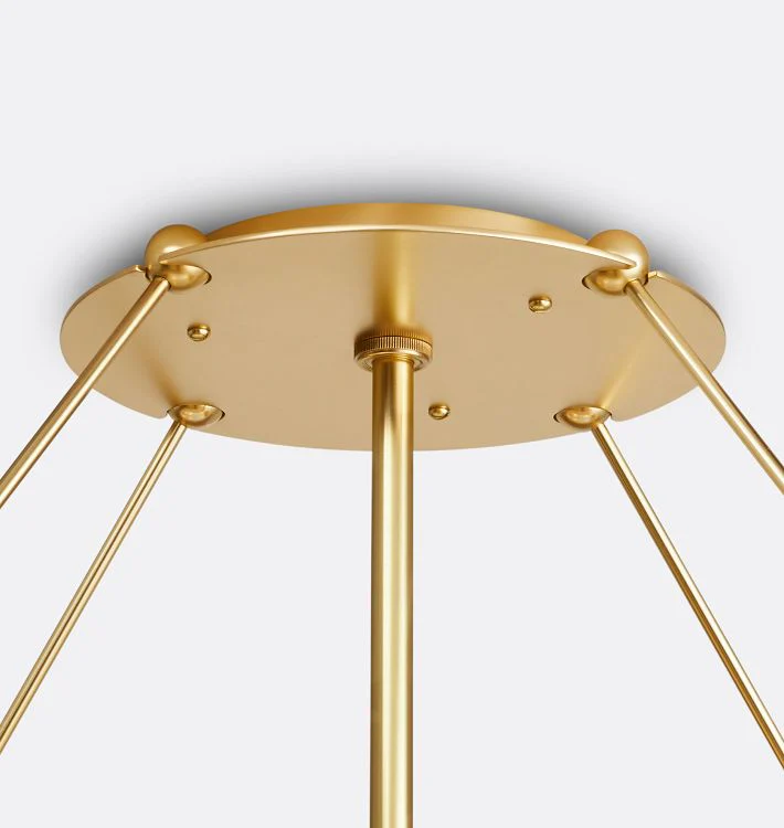 Willamette Glass Round Chandelier 48'' - Image 14
