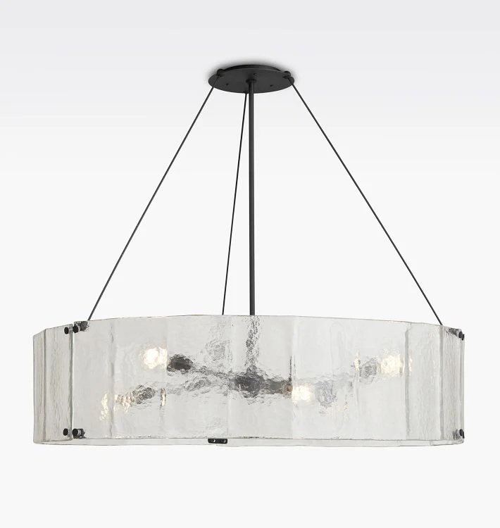 Willamette Glass Round Chandelier 48'' - Image 5