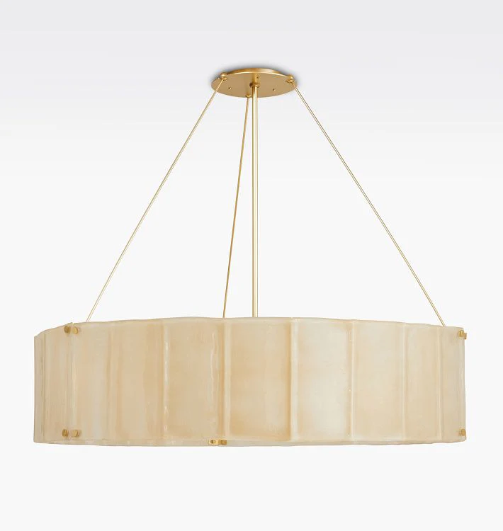 Willamette Glass Round Chandelier 48'' - Image 6