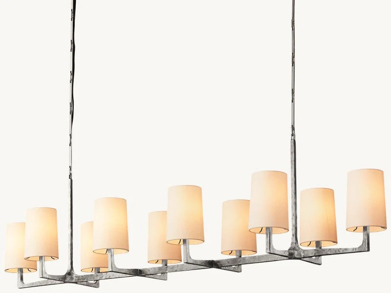 Wiraht Linear Chandelier 54"L 72"L - Image 11