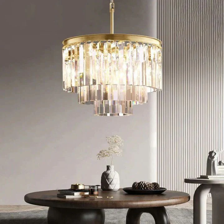 Zella Multi-Layer Round Chandelier 20"D - Image 2